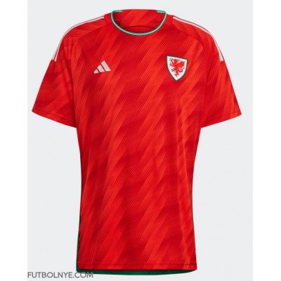 Camiseta Gales Primera Equipación Mundial 2022 manga corta